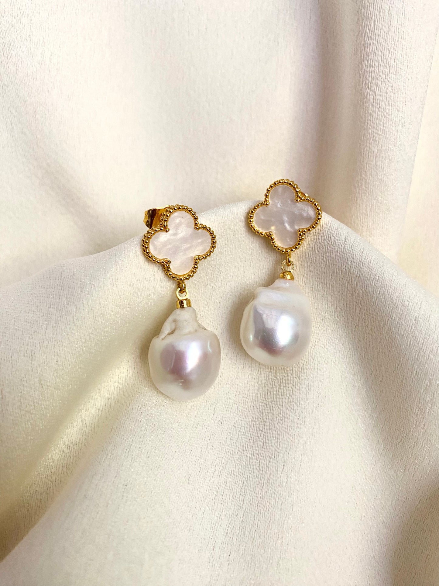 Baroque Pearl Earrings