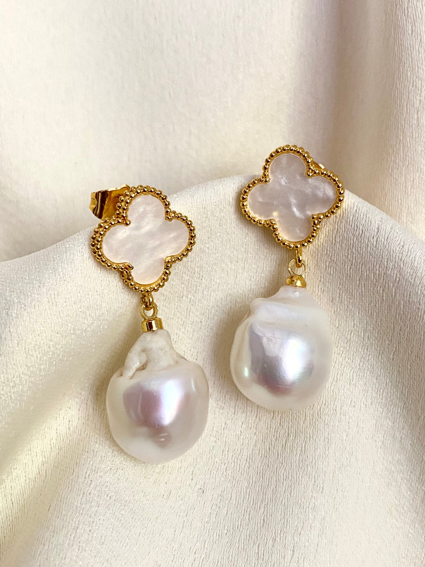 Baroque Pearl Earrings