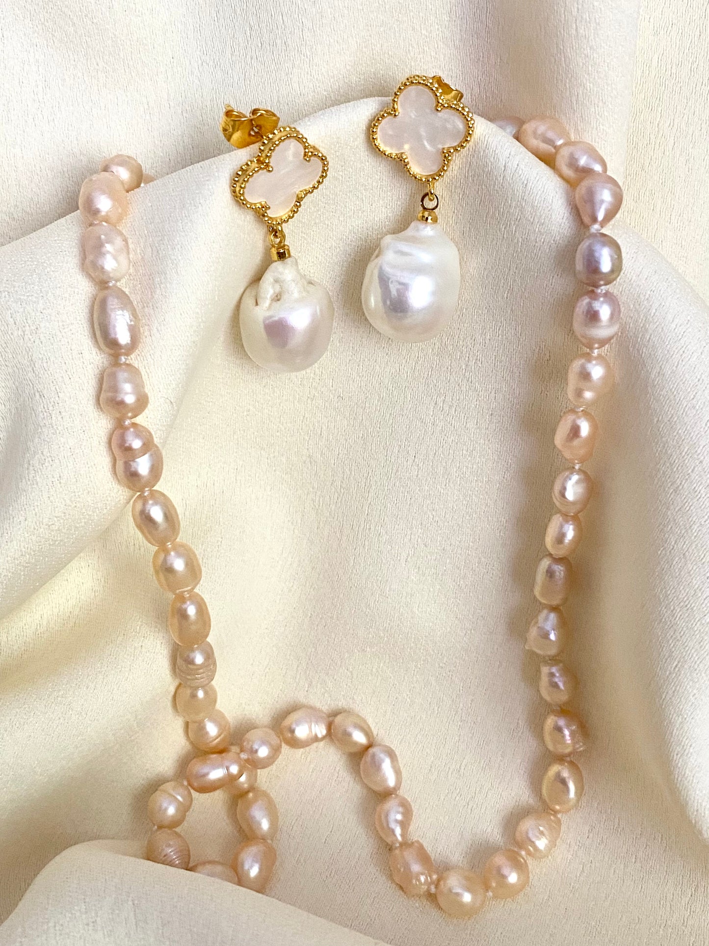 Baroque Pearl Earrings