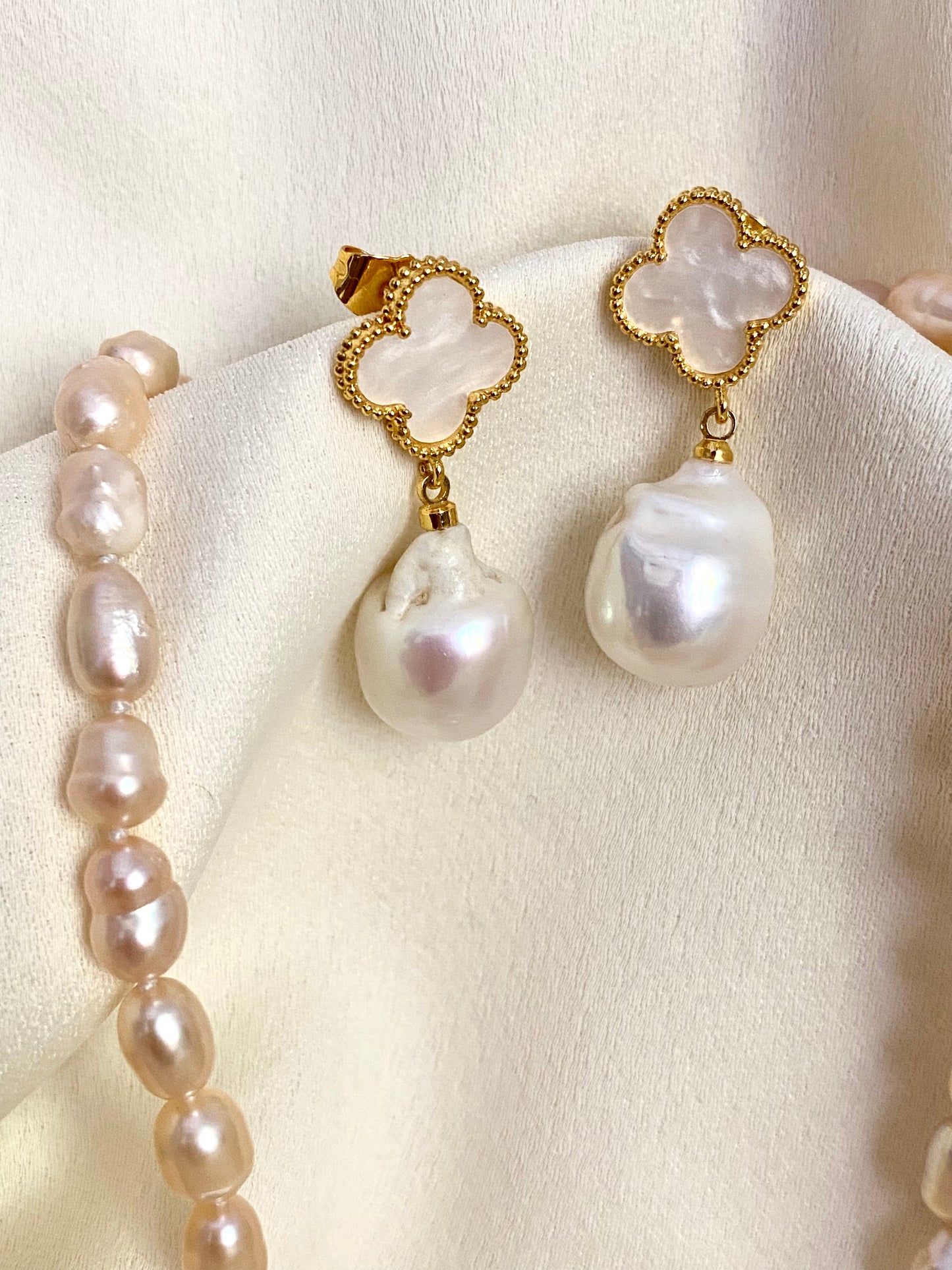 Baroque Pearl Earrings