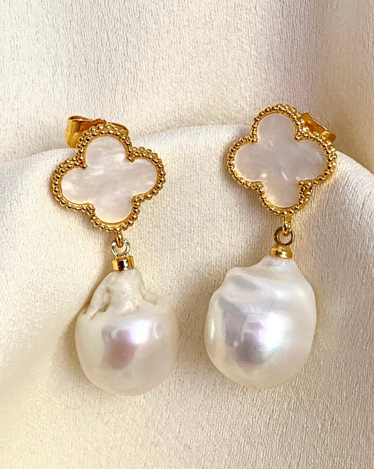 Baroque Pearl Earrings