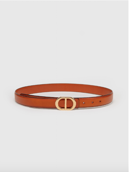 Jasmine Camel Leather Belt